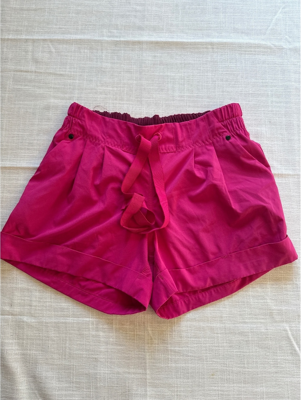 Lululemon Women's Pink Athletic Shorts Size 4